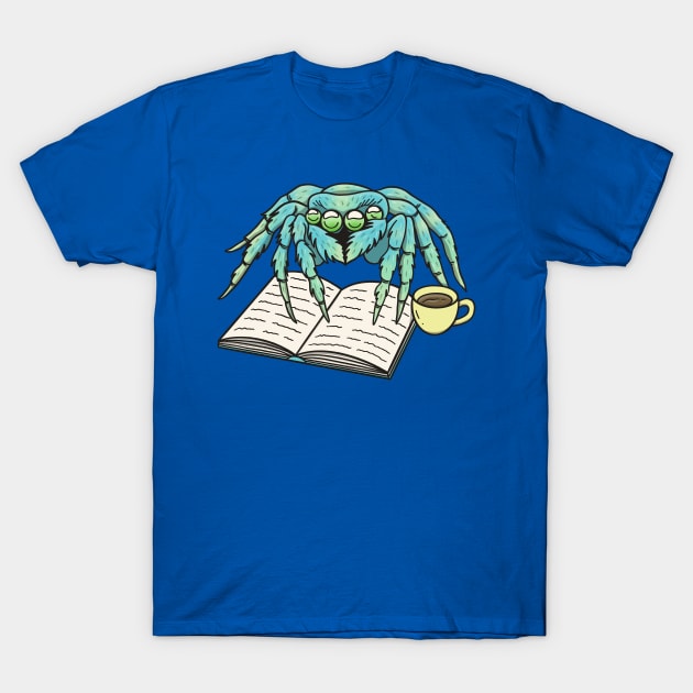Cute Jumping Spider T-Shirt by Tamara Lance